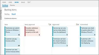 TFS Software for Agile Tools screenshots